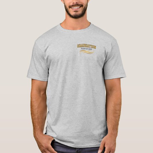 Afgestudeerde klas van 2026 t-shirt (Voorkant)