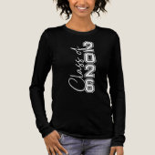Afgestudeerde klas van 2026 Tri-Blend shirt (Voorkant)