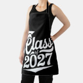 Afgestudeerde klas van 2027 afstuderen schort (Insitu)