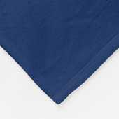 Afgestudeerde klas van 20?? BLUCLWHT aangepast jaa Fleece Deken (Hoek)