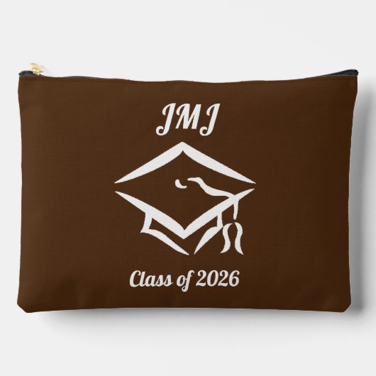 Afgestudeerde klas van 20?? BRNWHT aangepast jaar Etui (Voorkant)