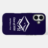 Afgestudeerde klas van 20?? NVYWHT Aangepaste jaar Case-Mate iPhone Case (Achterkant (horizontaal))