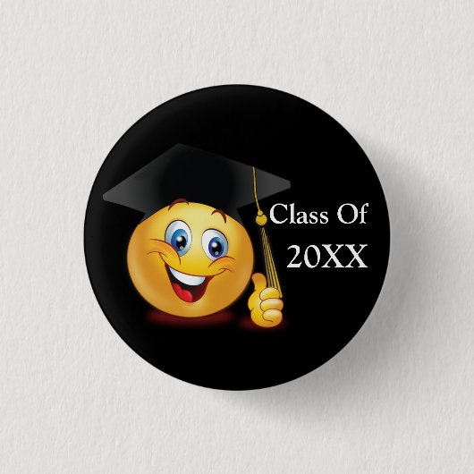 Afgestudeerde Klasse Aangepast Ronde Button 3,2 Cm (Voorkant)