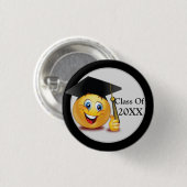 Afgestudeerde Klasse Maatwerk Ronde Button 3,2 Cm (Voorkant /achterkant)