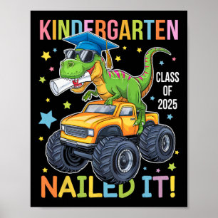 Afgestudeerde kleuterschool Cl Van 2025 Afgestudee Poster