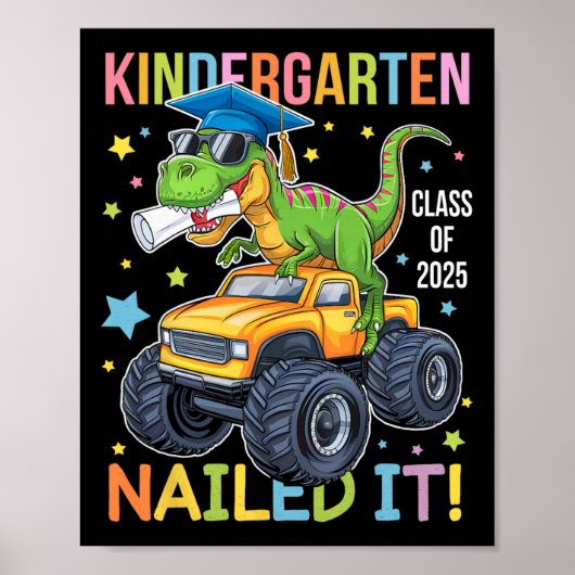 Afgestudeerde kleuterschool Cl Van 2025 Afgestudee Poster (Voorkant)