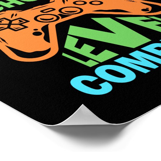 Afgestudeerde Kunst | Niveau Middelbare School Com Poster (Hoek)