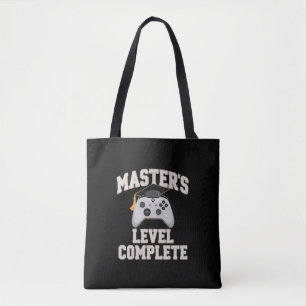 Afgestudeerde Master's Gamer klas van 2026 afstude Tote Bag