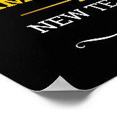 Afgestudeerde middelbare school Foto Afstuderen Poster (Hoek)