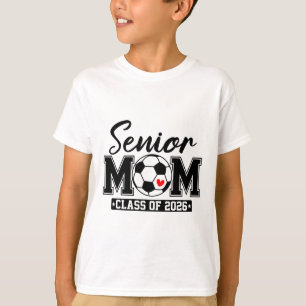 Afgestudeerde moeder Cl van 2026 Voetbalmoeder Afs T-shirt