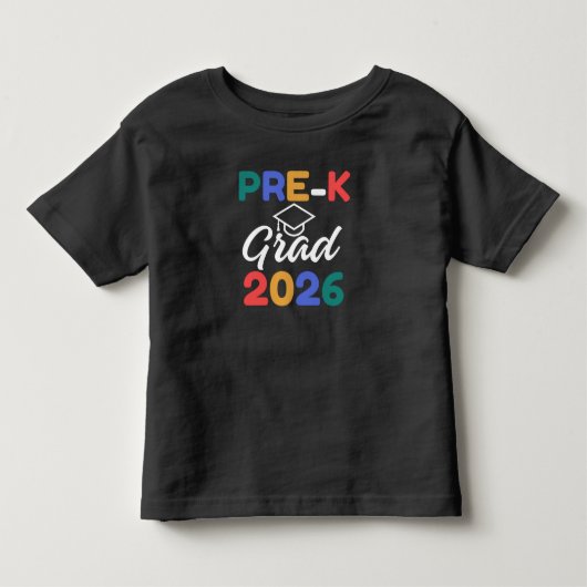  Afgestudeerde Pre-K  Kinder Shirts (Voorkant)