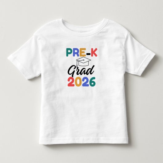 Afgestudeerde Pre-K Kinder Shirts (Voorkant)