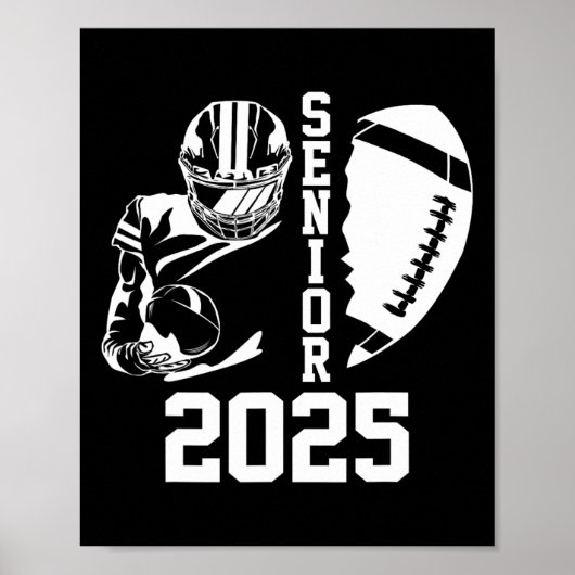 Afgestudeerde senior Cl van 2025 Afstuderen Amerik Poster (Voorkant)