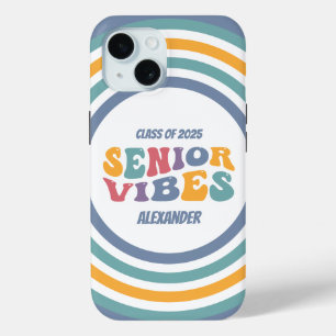 Afgestudeerde Senior Vibes Klas van 2026 iPhone 15 Case
