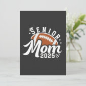 Afgestudeerde trotse moeder 2025 Fantasy Football  Kaart (Staand voorkant)