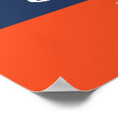 Afgestudeerde Universiteit van Virginia 2020 Poster (Hoek)