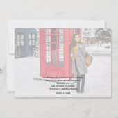 Afgestudeerde universiteitsfoto aankondiging (Achterkant)