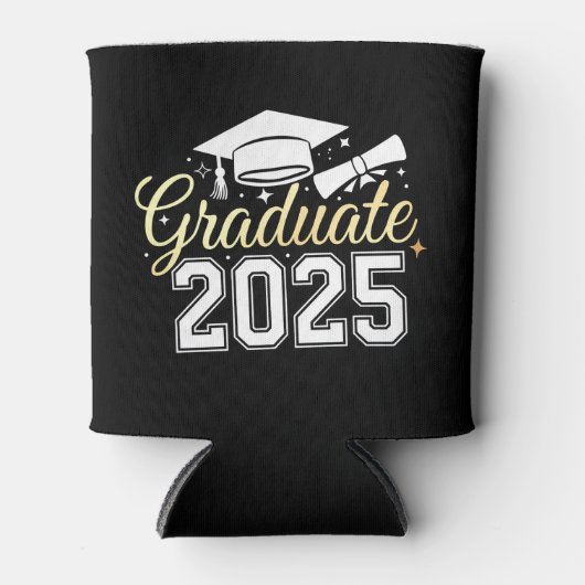 Afgestudeerde van de klas van 2025 blikjeskoeler (Voorkant)