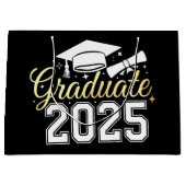 Afgestudeerde van de klas van 2025 groot cadeauzakje (Voorkant)
