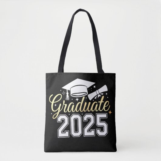 Afgestudeerde van de klas van 2025 tote bag (Voorkant)