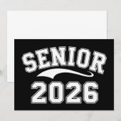 Afgestudeerde van de klas van 2026 met 26 afgestud kaart (Voorkant / Achterkant)