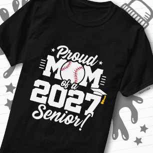 Afgestudeerde van eindexamenklas 2027 Honkbal Trot T-shirt