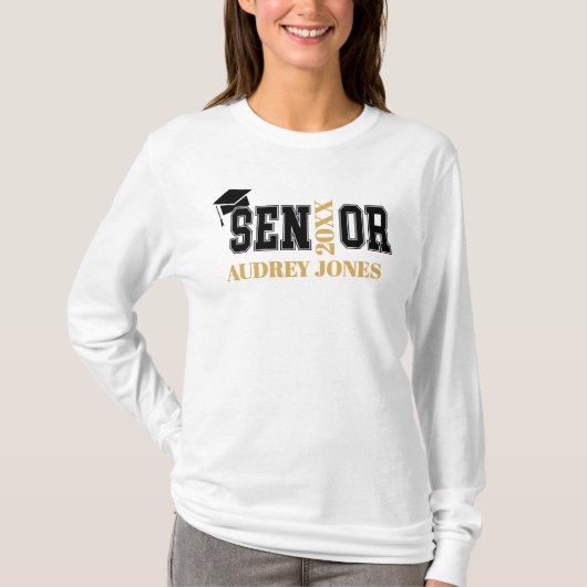 Afgestudeerde van elk jaar t-shirt (Voorkant)
