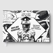 Afgestudeerde Voetballer Gastenboek (Voorkant)