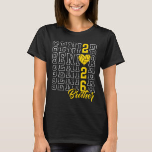 Afgestudeerde Volleybal Broer Afstuderen Cl Van 20 T-shirt