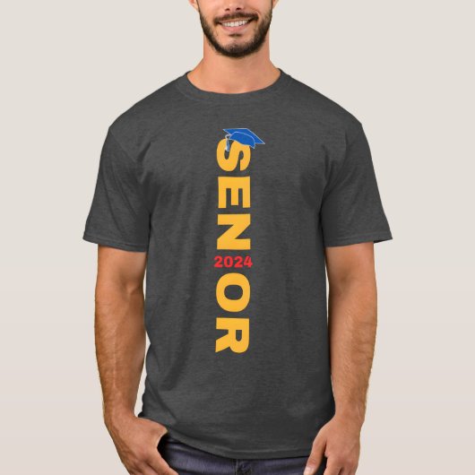 Afgestudeerden 2024 Klas Van 2024 Afstuderen 2024 T-shirt (Voorkant)