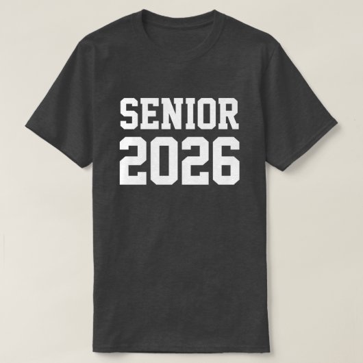 Afgestudeerden 2026 Afstuderen T-shirt (Design voorkant)
