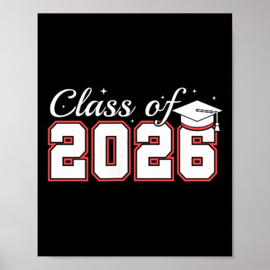 Afgestudeerden 2026 Klas Van 2026 Afstuderen 2026  Poster (Voorkant)