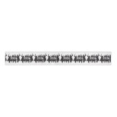 Afgestudeerden 2026 Silhouetten  Grosgrain Lint (Voorkant)