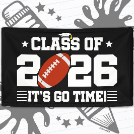 Afgestudeerden 2026 Voetbal Afstudeercadeau Het Is Spandoek