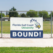 Afgestudeerden aan de Florida Gulf Coast Universit Spandoek (Insitu)