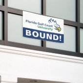Afgestudeerden aan de Florida Gulf Coast Universit Spandoek (Buitenkant Gebouw)