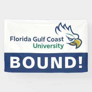 Afgestudeerden aan de Florida Gulf Coast Universit Spandoek