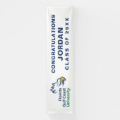 Afgestudeerden Florida Gulf Coast University Spandoek (Verticaal)