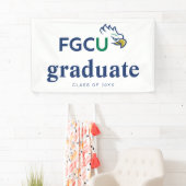 Afgestudeerden Florida Gulf Coast University Spandoek (Insitu)