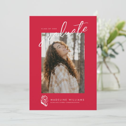 Afgestudeerden Jacksonville State University Aankondiging (Staand voorkant)