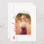 Afgestudeerden Jacksonville State University Aankondiging (Voorkant / Achterkant)