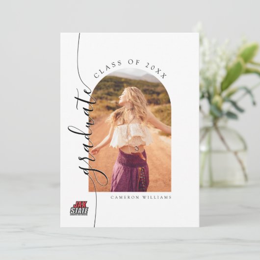 Afgestudeerden Jacksonville State University Aankondiging (Staand voorkant)