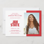 Afgestudeerden Jacksonville State University Aankondiging (Voorkant)