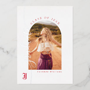 Afgestudeerden Jacksonville State University Folie Uitnodiging