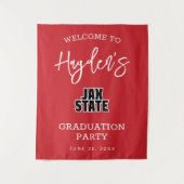 Afgestudeerden Jacksonville State University Wandkleed (Voorkant)