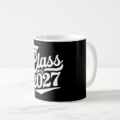 Afgestudeerden Klas Van 2027 Afstuderen Koffiemok (Voorkant rechts)