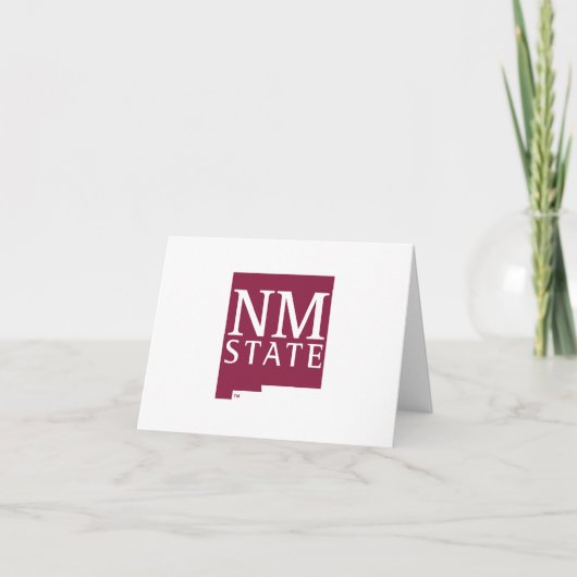 Afgestudeerden New Mexico State University Bedankkaart (Voorkant)