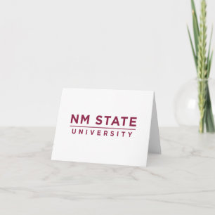 Afgestudeerden New Mexico State University Bedankkaart