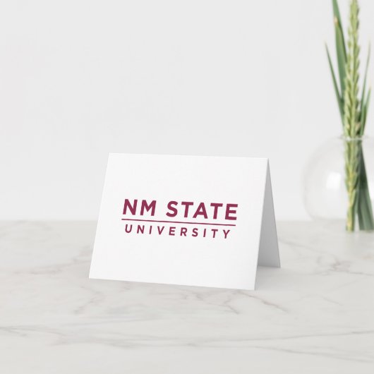 Afgestudeerden New Mexico State University Bedankkaart (Voorkant)