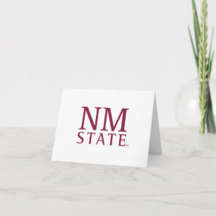 Afgestudeerden New Mexico State University Bedankkaart